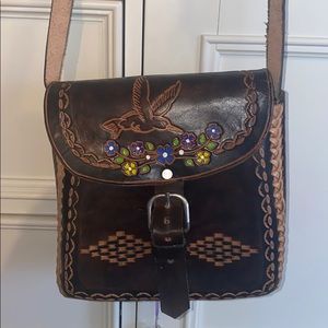 Leather Cross-body Bag